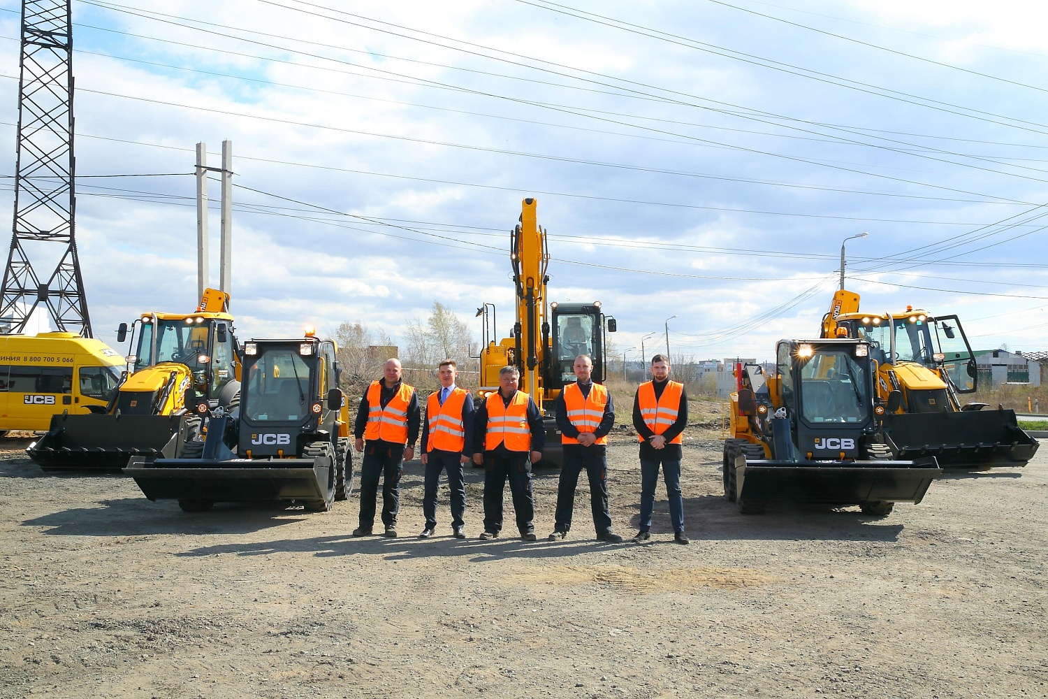 Стройкомплект открыл филиал JCB в г. Челябинск по новому адресу