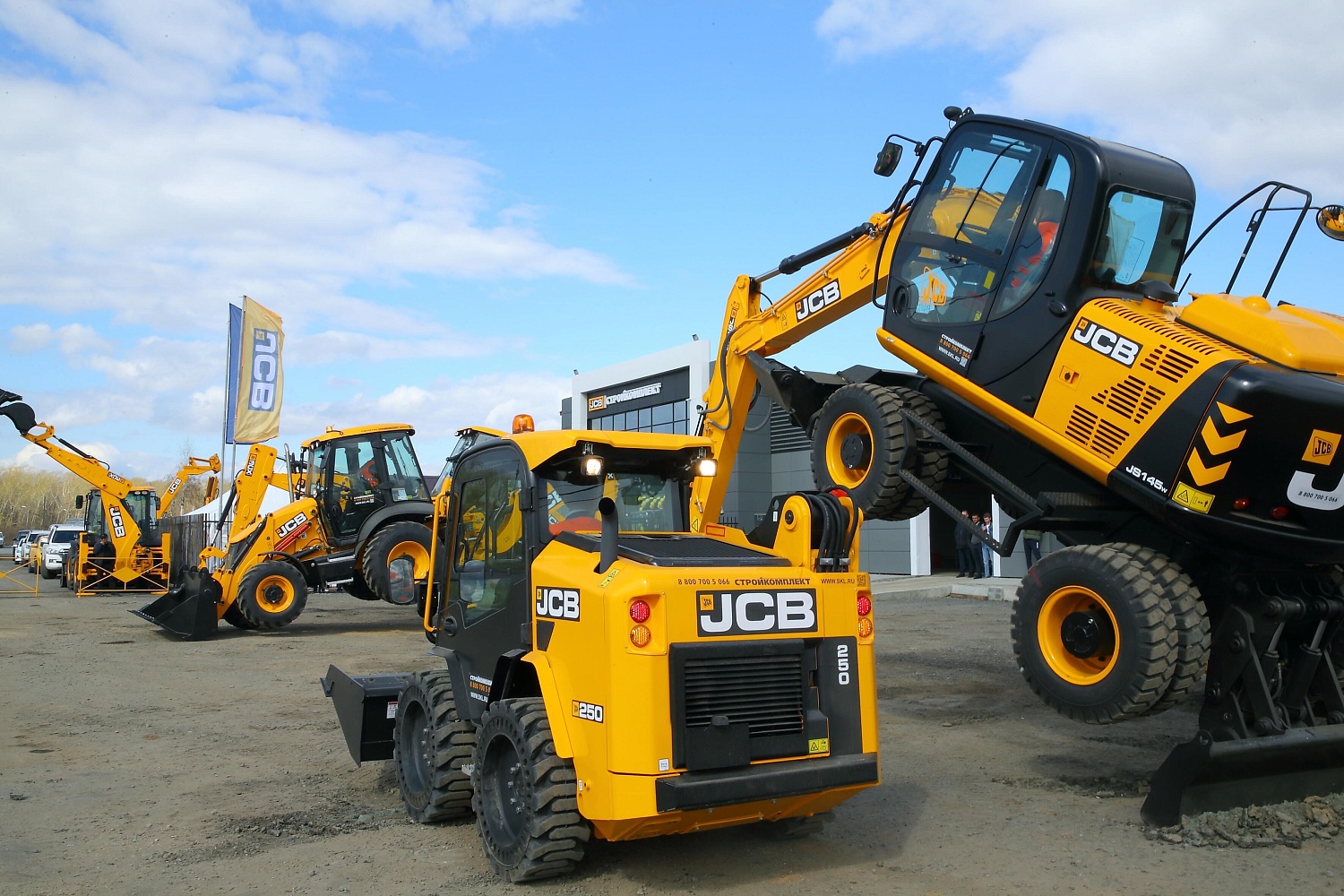 Стройкомплект открыл филиал JCB в г. Челябинск по новому адресу