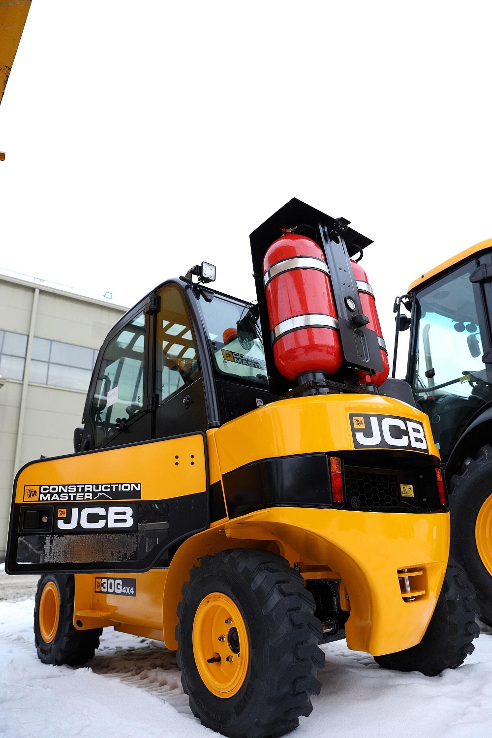 JCB поставила заказчику уникальные машины, работающие на сжатом природном газе